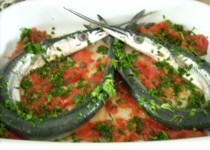 Aguglia al forno - Geep uit de oven.