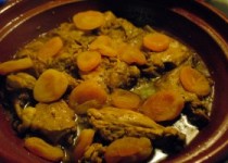 Tajine di Coniglio con Albicocche Secche - Tajine van konijn met gedroogde abrikozen